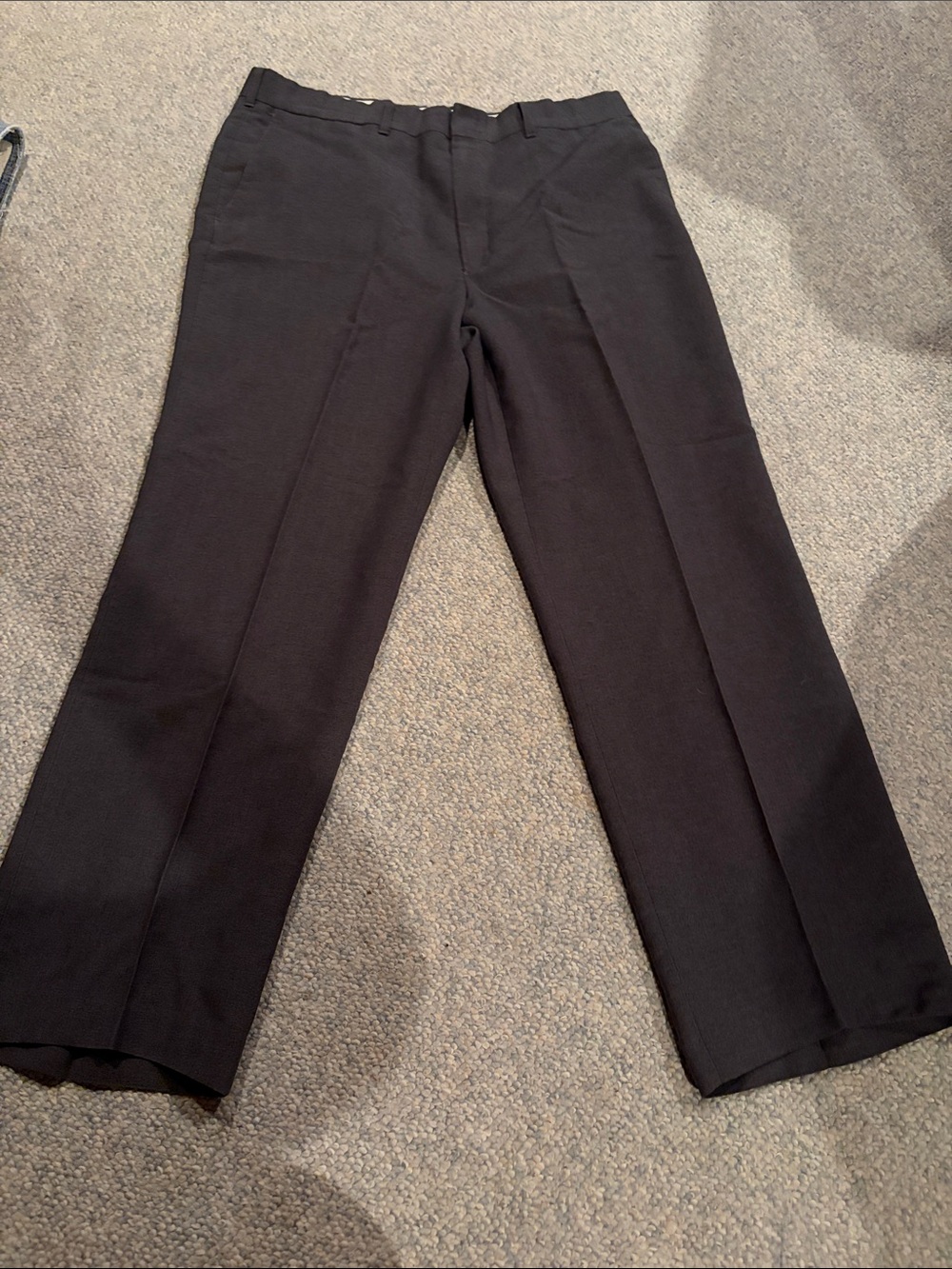 Haggar Gray Dress Pants - Straight Leg